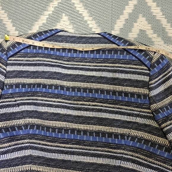 Rw&co Tweed Striped Cropped Blazer - Picture 9 of 12